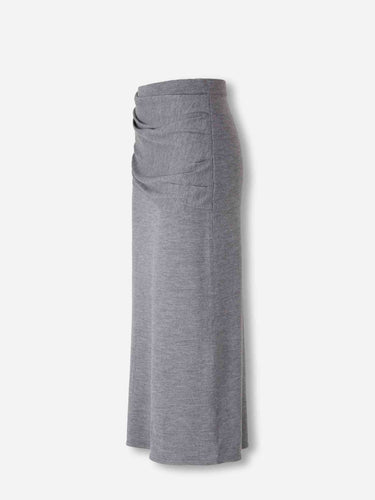 Staud Mujer Barcelona Falda Punto Wilma color Gris sku 750-001704 01 - Foto 2