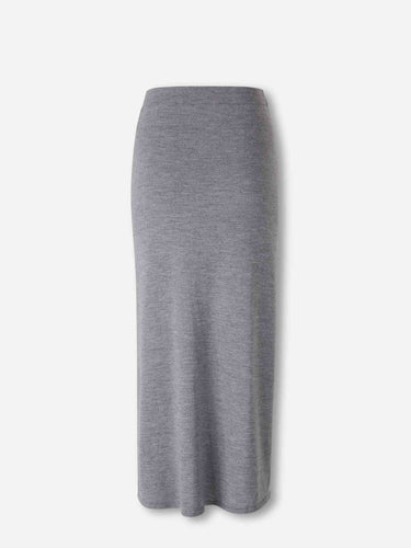 Staud Mujer Barcelona Falda Punto Wilma color Gris sku 750-001704 01 - Foto 3