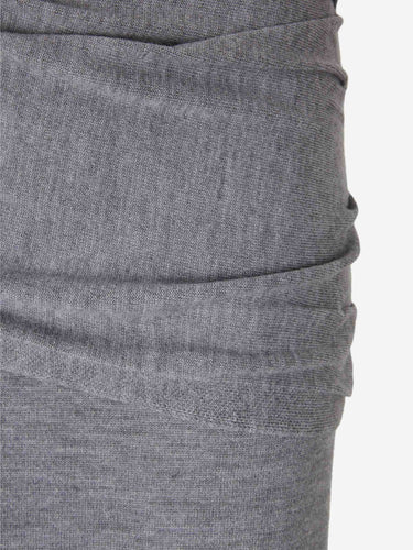 Staud Mujer Barcelona Falda Punto Wilma color Gris sku 750-001704 01 - Foto 4