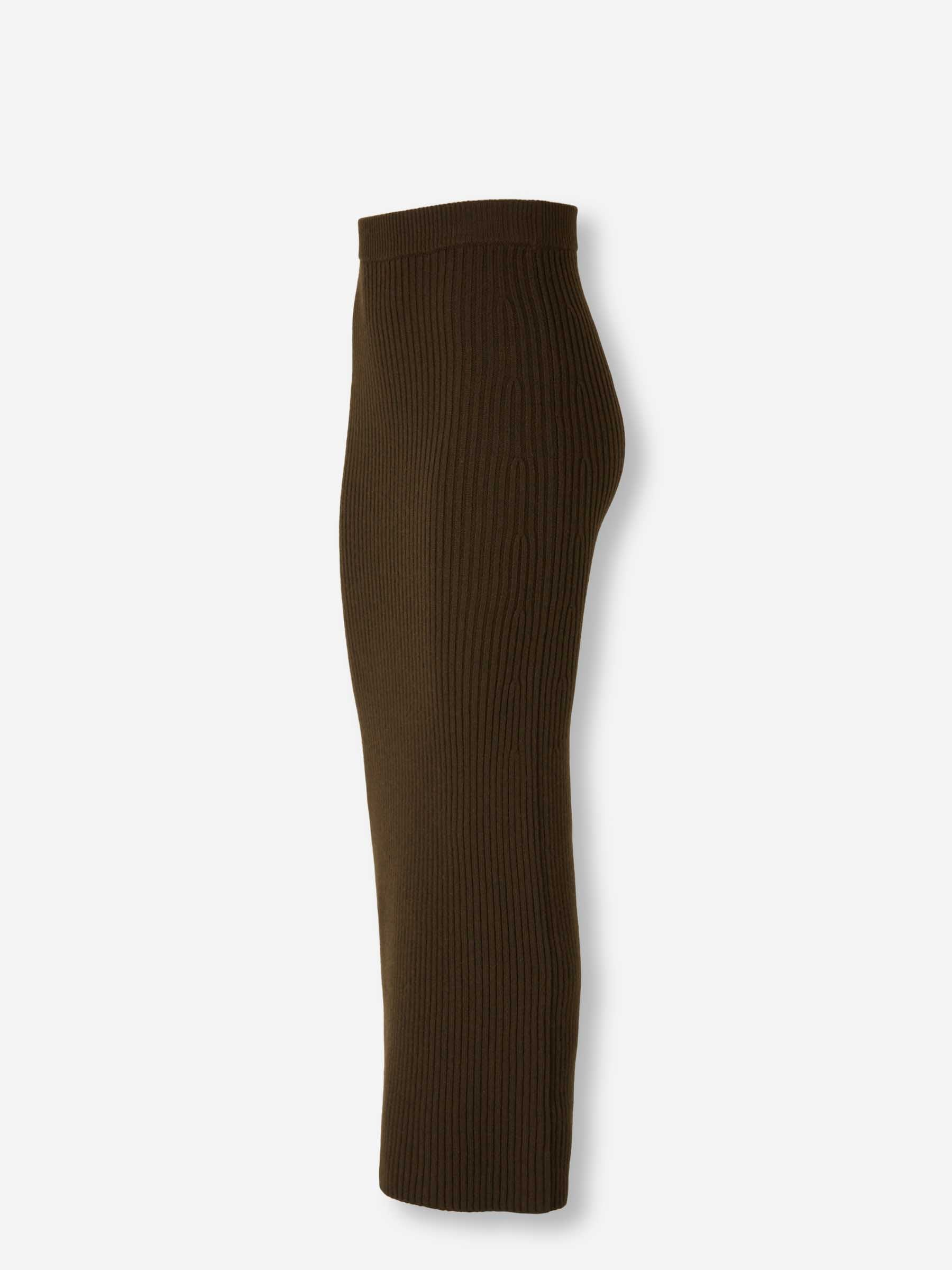 Max Mara Mujer Barcelona Falda Maxi Punto color Verde Militar sku 750-001711 01 - Foto 2