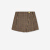 Ganni Mujer Barcelona Falda Mini Cuadros color Camel sku 750-001713 01 - Foto 1