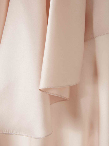Chloé Mujer Barcelona Falda Midi Fluida color Rosa Palo sku 750-001716 01 - Foto 5