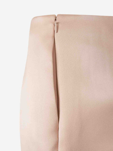 Chloé Mujer Barcelona Falda Mini Duquesa Satén color Rosa Envejecido sku 750-001717 01 - Foto 4