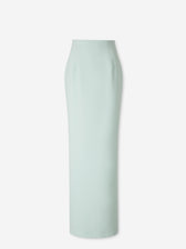 Costarellos Mujer Barcelona Falda Maxi Crepé color Azul Turquesa sku 750-001718 01 - Foto 1