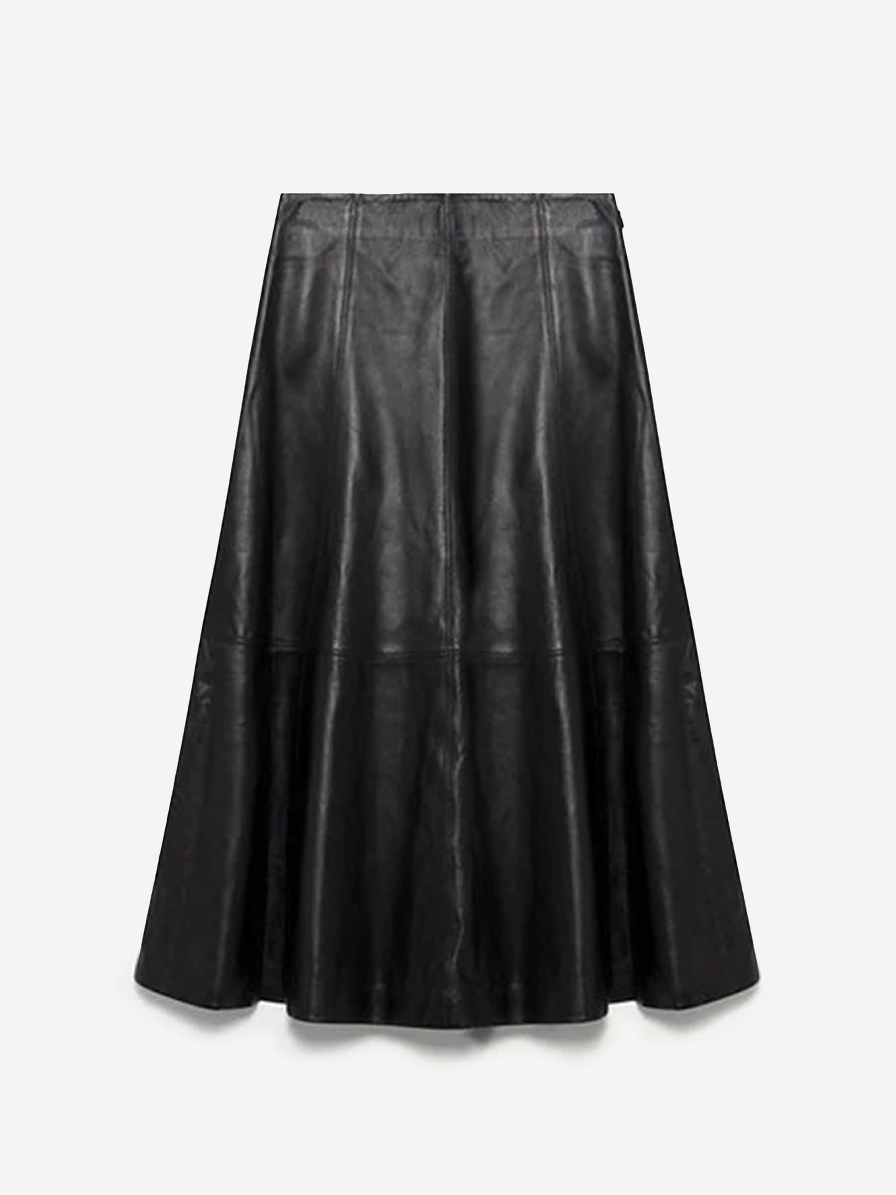 Simkhai Mujer Barcelona Falda Midi Ryma color Negro sku 750-001719 01 - Foto 1