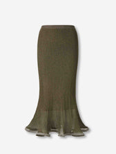 Simkhai Mujer Barcelona Falda Midi Brighton color Verde sku 750-001720 01 - Foto 1