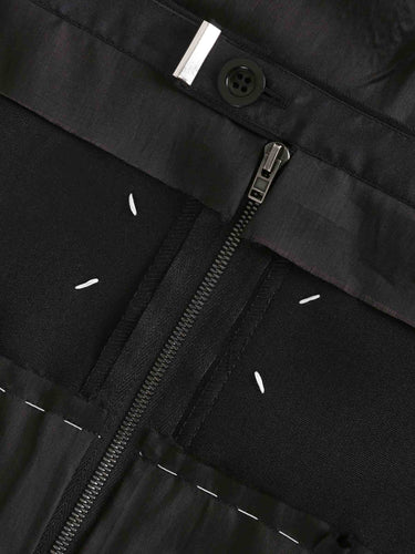 Maison Margiela Mujer Barcelona Falda Midi Anonymity color Negro sku 750-001721 01 - Foto 3