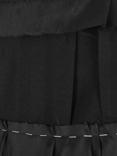 Maison Margiela Mujer Barcelona Falda Midi Anonymity color Negro sku 750-001721 01 - Foto 4