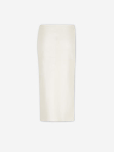 Rabanne Mujer Barcelona Falda Midi Drapeada color Marfil sku 750-001722 01 - Foto 2