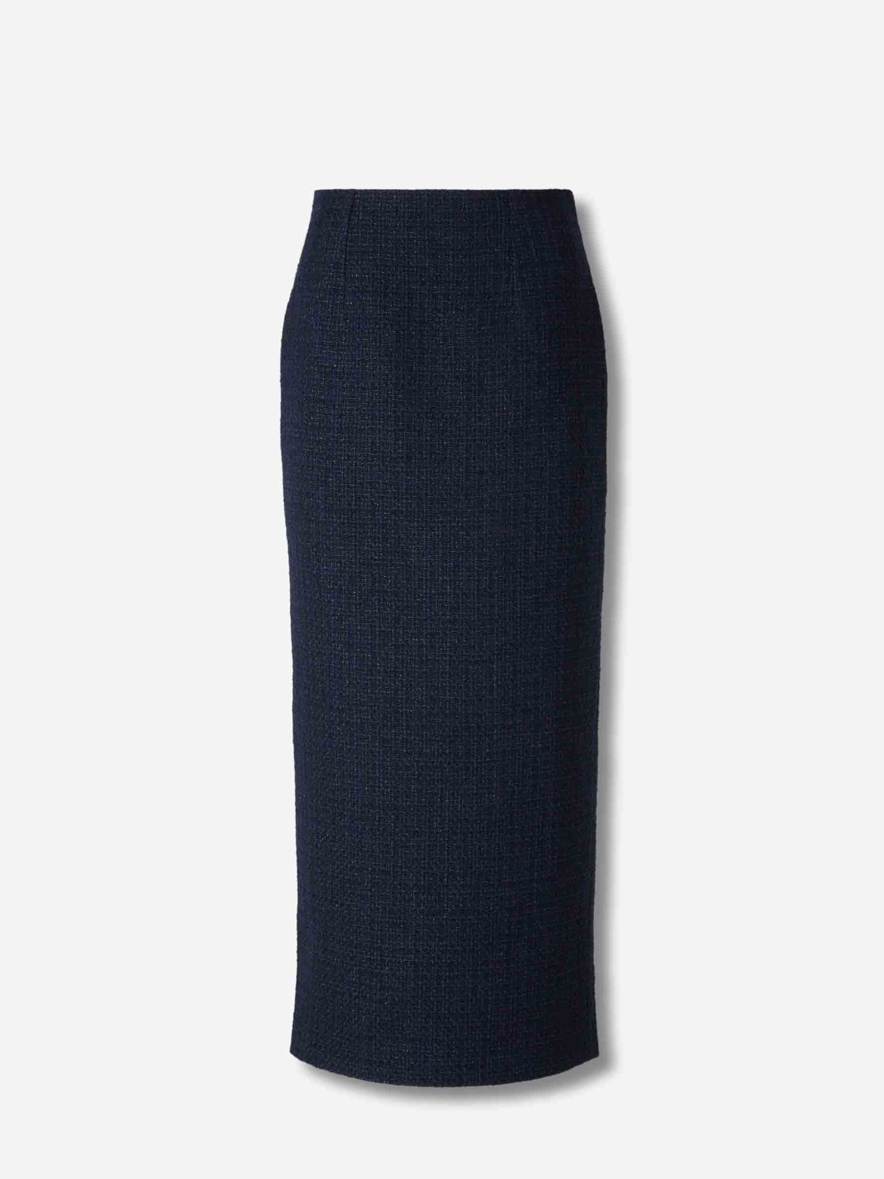Roland Mouret Mujer Barcelona Falda Midi Boucle color Azul Marino sku 750-001723 01 - Foto 1