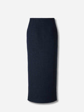 Roland Mouret Mujer Barcelona Falda Midi Boucle color Azul Marino sku 750-001723 01 - Foto 1