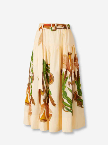 Ulla Johnson Mujer Barcelona Falda Midi Filagree color Multicolor sku 750-001725 01 - Foto 1