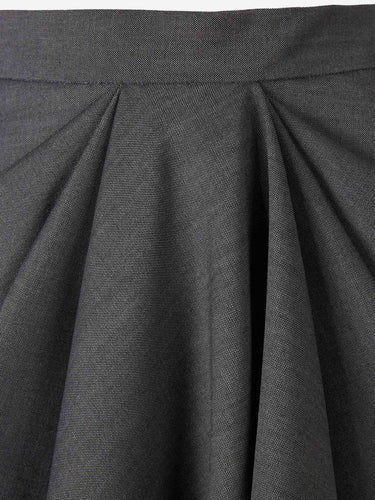 Givenchy Mujer Barcelona Falda Midi Drapeada color Gris sku 750-001727 01 - Foto 4