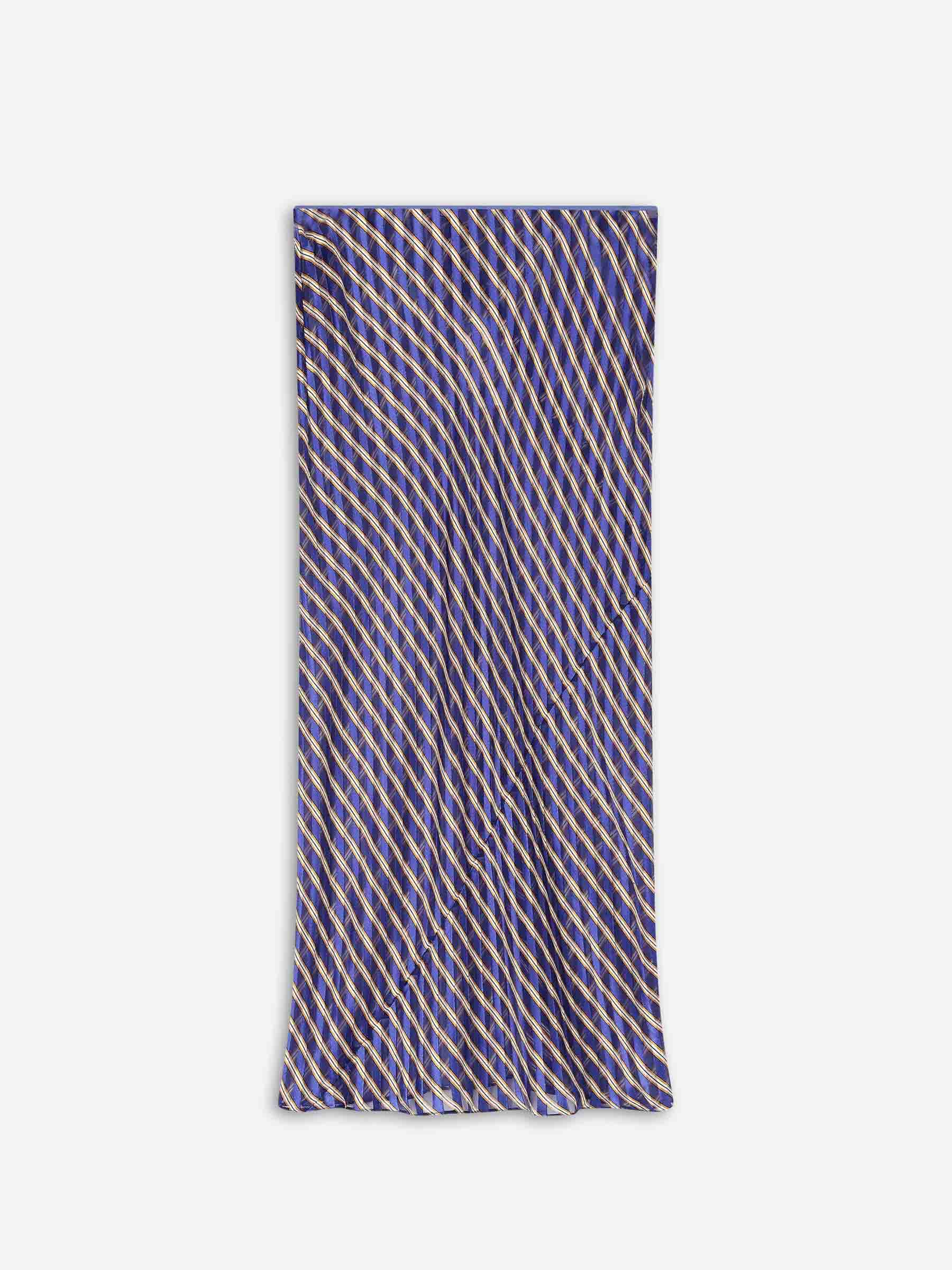 Dries Van Noten Mujer Barcelona Falda Midi Devoré color Violeta sku 750-001728 01 - Foto 1