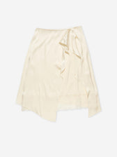 Acne Studios Mujer Barcelona Falda Midi Drapeada color Crema sku 750-001729 01 - Foto 1