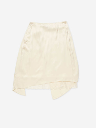 Acne Studios Mujer Barcelona Falda Midi Drapeada color Crema sku 750-001729 01 - Foto 3