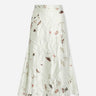 Erdem Mujer Barcelona Falda Midi Estampada color Marfil sku 750-001730 01 - Foto 1