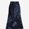 Erdem  Barcelona Falda Midi Denim color Azul Denim Oscuro sku 750-001731 01 - Foto 1
