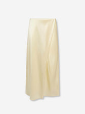 Khaite Mujer Barcelona Falda Midi Demi color Amarillo Claro sku 750-001734 01 - Foto 1