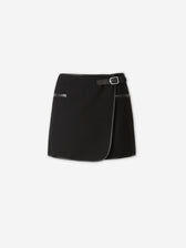 Simkhai Mujer Barcelona Falda Mini Sheridan color Negro sku 750-001737 01 - Foto 1