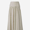 Staud Mujer Barcelona Falda Midi Rayas color Crema sku 750-001738 01 - Foto 1