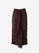 Staud  Barcelona Falda Midi Mai color Marrón Oscuro sku 750-001741 01 - Foto 1