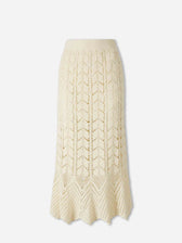 Zimmermann Mujer Barcelona Falda Midi Crochet color Crema sku 750-001744 01 - Foto 1