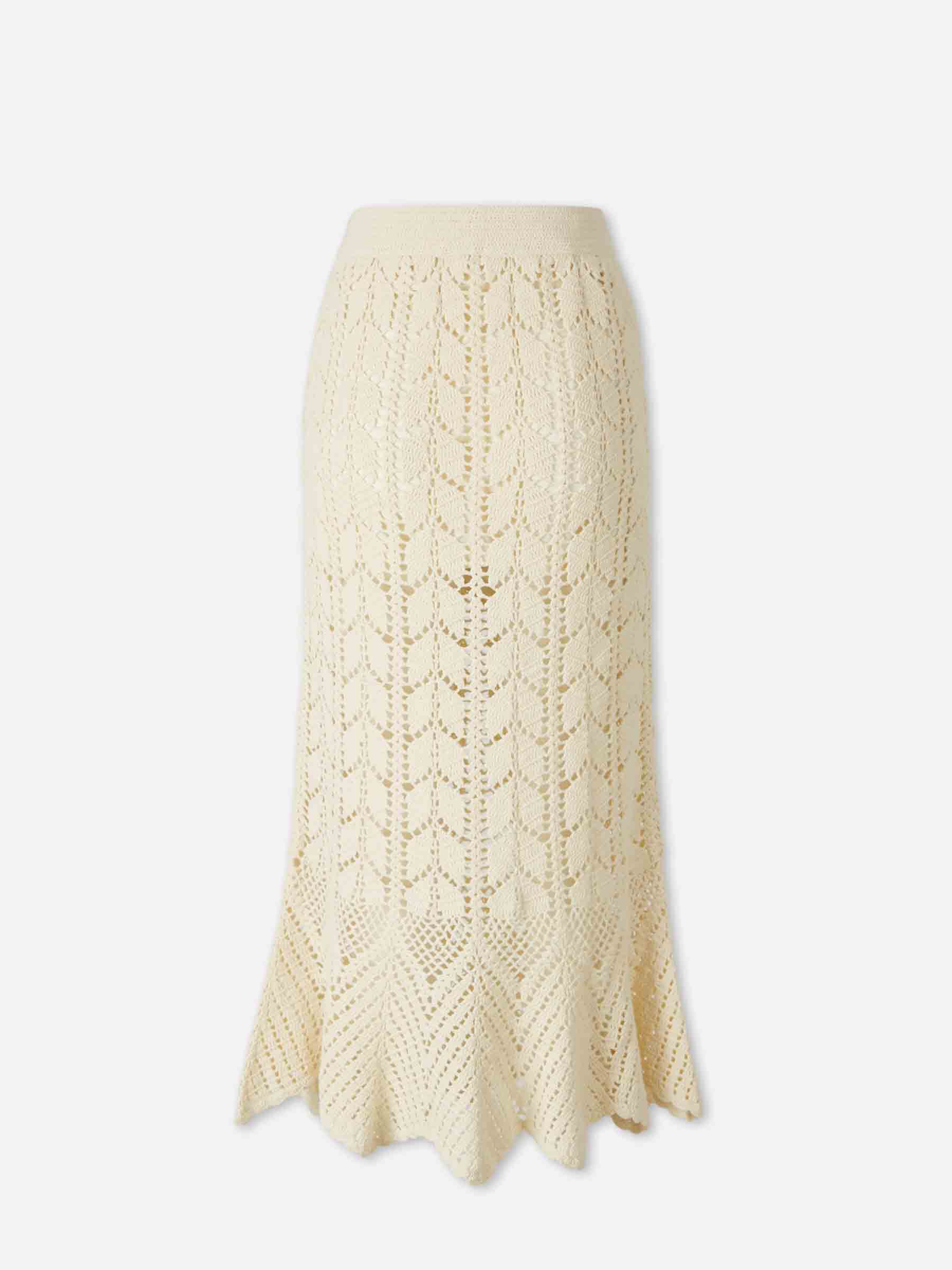 Zimmermann Mujer Barcelona Falda Midi Crochet color Crema sku 750-001744 01 - Foto 2