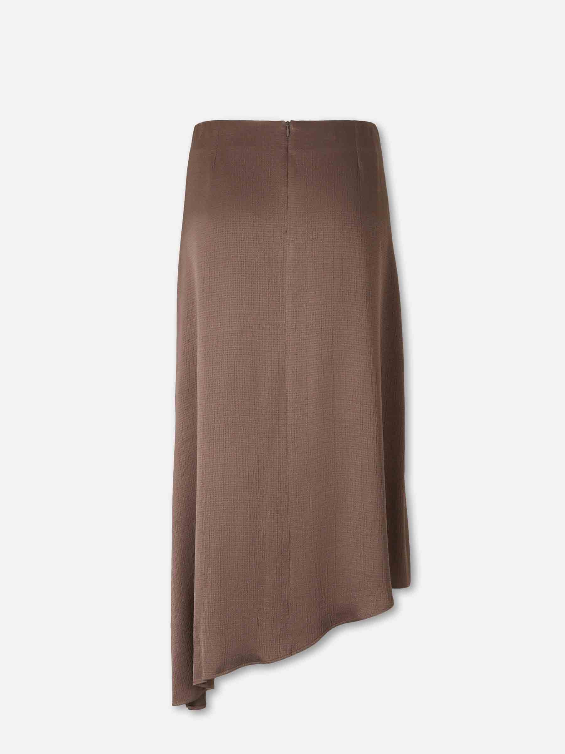 Peserico Mujer Barcelona Falda Midi Asimétrico color Marrón sku 750-001745 01 - Foto 2