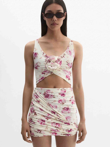 Magda Butrym Mujer Barcelona Falda Mini Drapeada color Multicolor sku 750-001748 01 - Foto 2