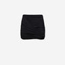 Magda Butrym Mujer Barcelona Falda Mini Drapeada color Negro sku 750-001749 01 - Foto 1