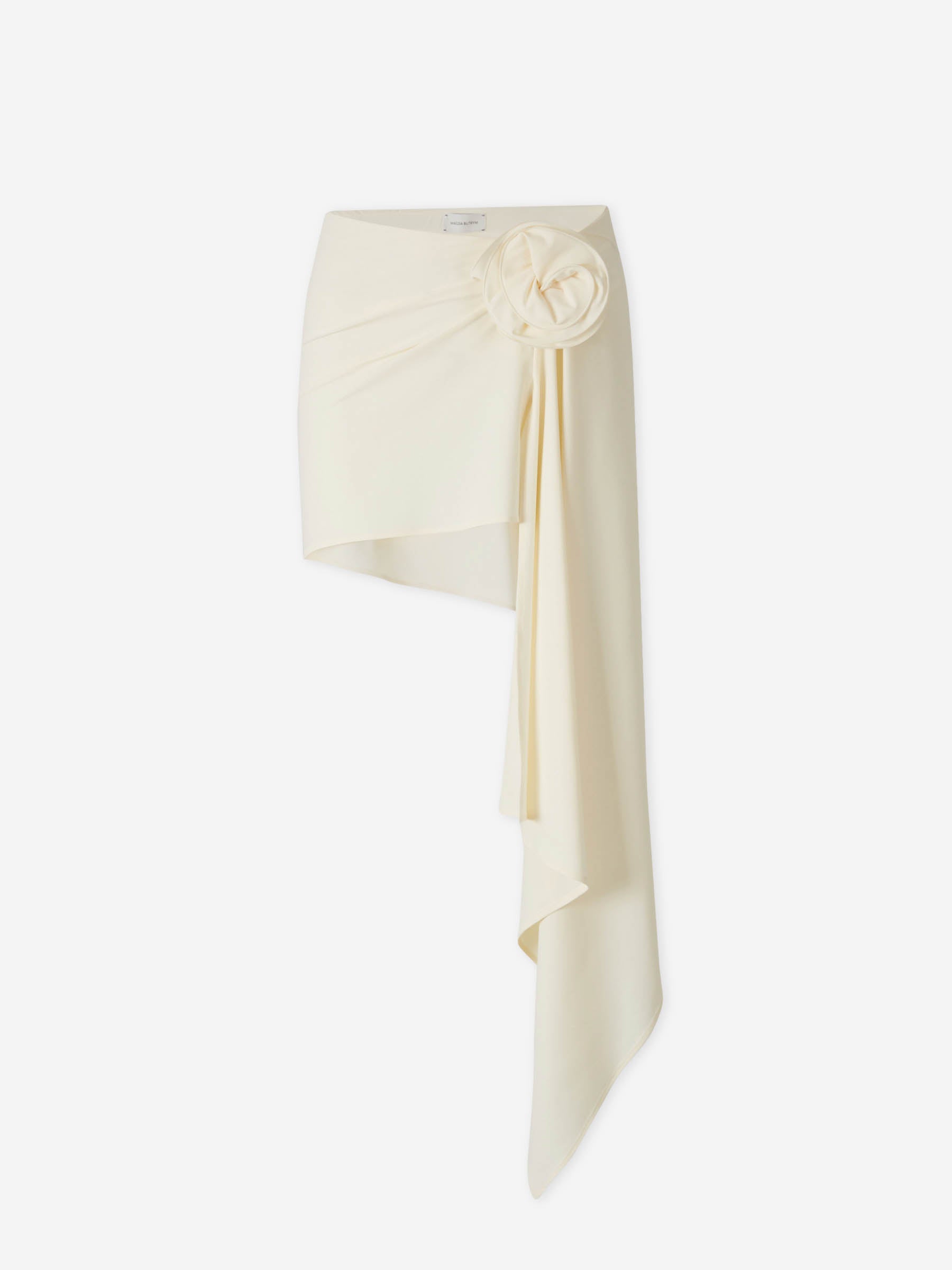 Magda Butrym Mujer Barcelona Falda Mini Asimétrica color Crema sku 750-001750 01 - Foto 1