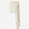 Magda Butrym Mujer Barcelona Falda Mini Asimétrica color Crema sku 750-001750 01 - Foto 1