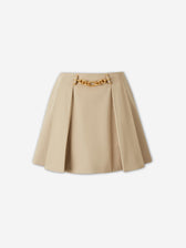 Balmain Mujer Barcelona Falda Midi Algodón color Camel sku 750-001752 01 - Foto 1