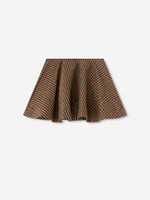 Ganni Mujer Barcelona Falda Mini Cuadros color Camel sku 750-001753 01 - Foto 1