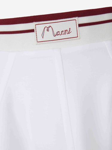 Marni Mujer Barcelona Falda Midi Logo color Blanco sku 750-001757 02 - Foto 4