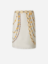 Versace Mujer Barcelona Falda Tubo Estampada color Marfil sku 750-001762 01 - Foto 1