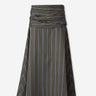 Staud Mujer Barcelona Falda Midi Rayas color Verde Oscuro sku 750-001763 01 - Foto 1