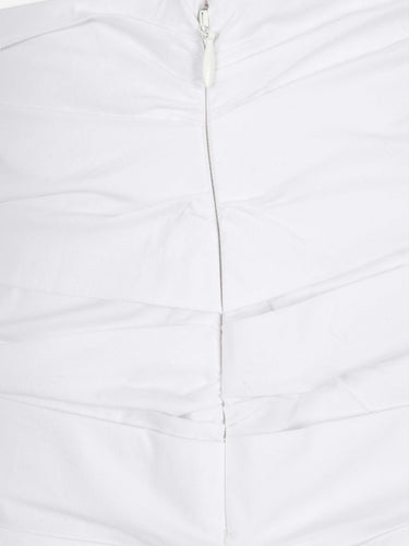 Staud Mujer Barcelona Falda Midi Algodón color Blanco sku 750-001765 01 - Foto 3