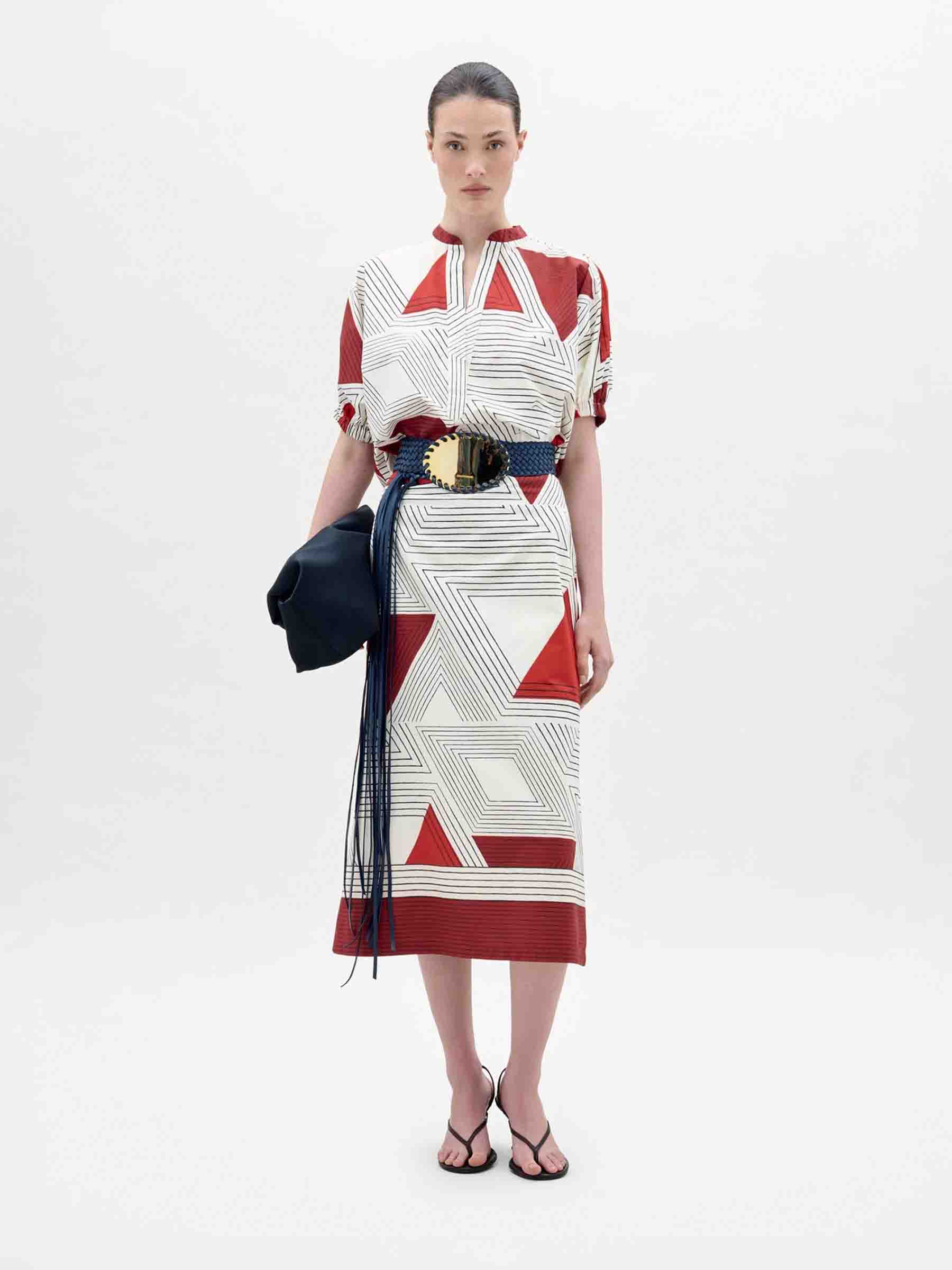 Silvia Tcherassi Mujer Barcelona Falda Midi Atira color Multicolor sku 750-001768 01 - Foto 2