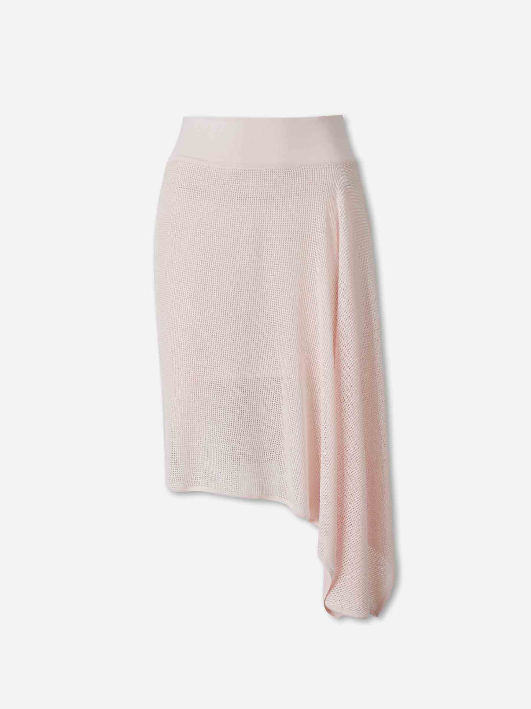Jacquemus Mujer Barcelona Falda Asimétrica Voile color Rosa Palo sku 750-001772 01 - Foto 1
