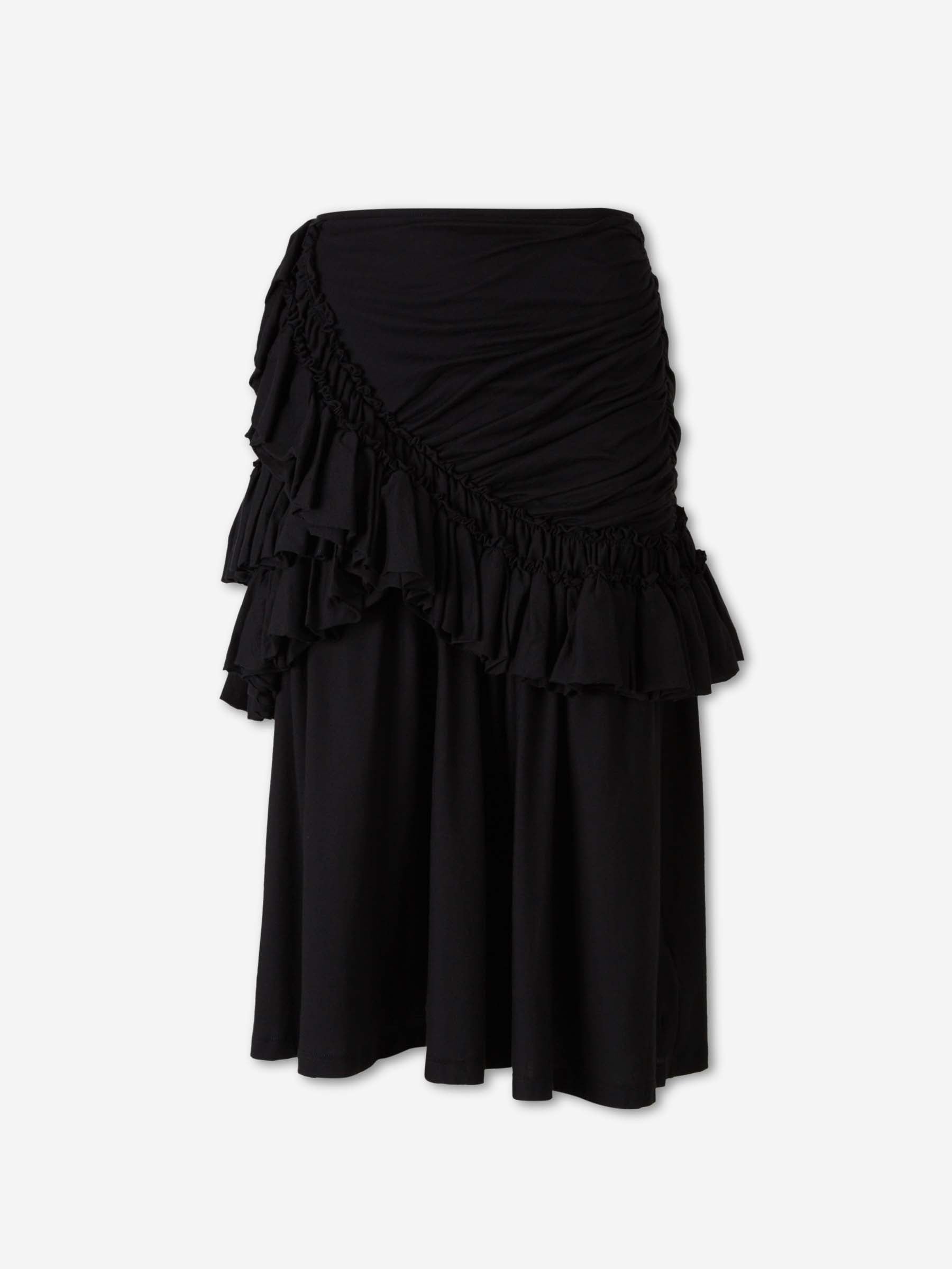 Dries Van Noten Mujer Barcelona Falda Midi Humairah color Negro sku 750-001775 01 - Foto 1
