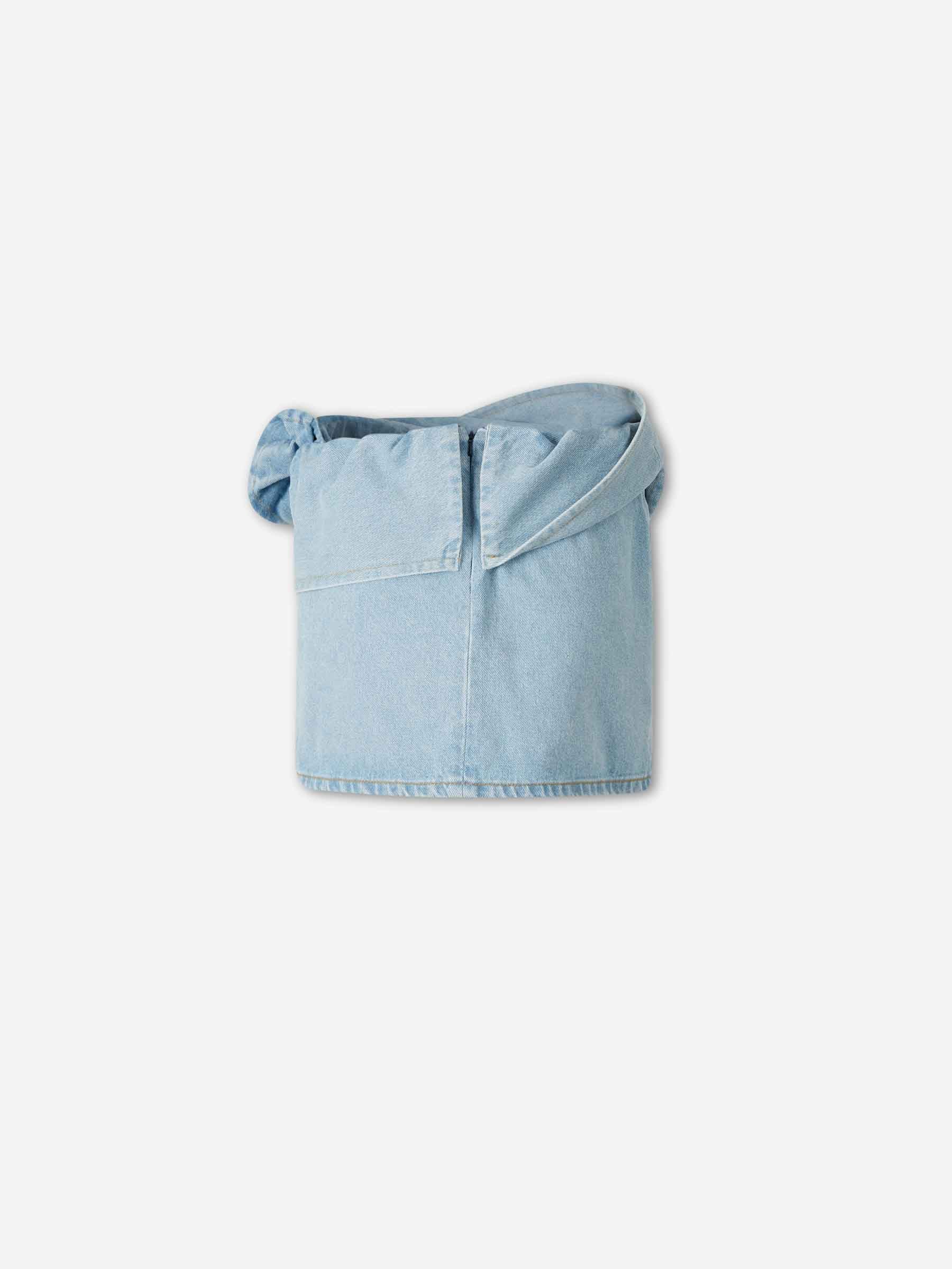 Magda Butrym Mujer Barcelona Falda Mini Denim color Azul Denim Claro sku 750-001779 01 - Foto 2