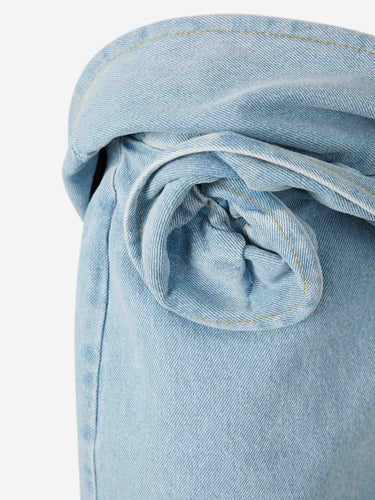 Magda Butrym Mujer Barcelona Falda Mini Denim color Azul Denim Claro sku 750-001779 01 - Foto 3