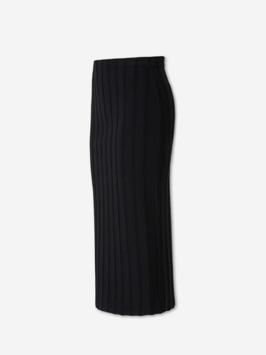 Cult Gaia Mujer Barcelona Falda Midi Marline color Negro sku 750-001784 01 - Foto 3