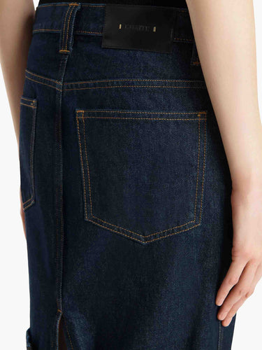 Khaite Mujer Barcelona Falda  Kilian en denim color Multicolor sku 750-001785 01 - Foto 4