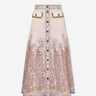 Zimmermann Mujer Barcelona Falda Evasé Alchemy color Multicolor sku 750-001788 01 - Foto 1