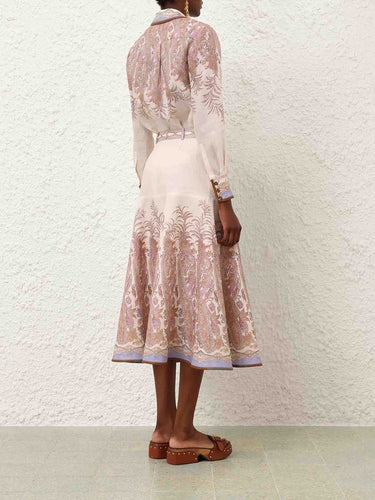 Zimmermann Mujer Barcelona Falda Evasé Alchemy color Multicolor sku 750-001788 01 - Foto 3