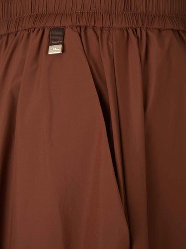 Herno Mujer Barcelona Falda Midi Stretch color Marrón sku 750-001790 03 - Foto 3