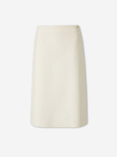 Herno Mujer Barcelona Falda Midi Técnica color Crema sku 750-001791 01 - Foto 1